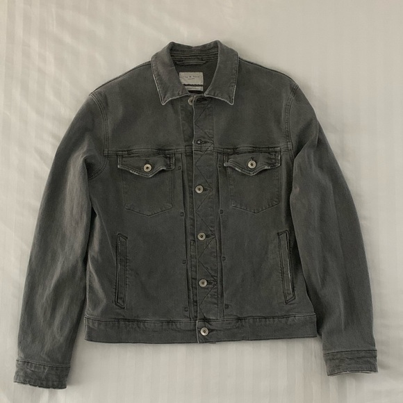 Giftable Men’s R&B Definitive Grey Denim Jacket - Picture 17 of 17